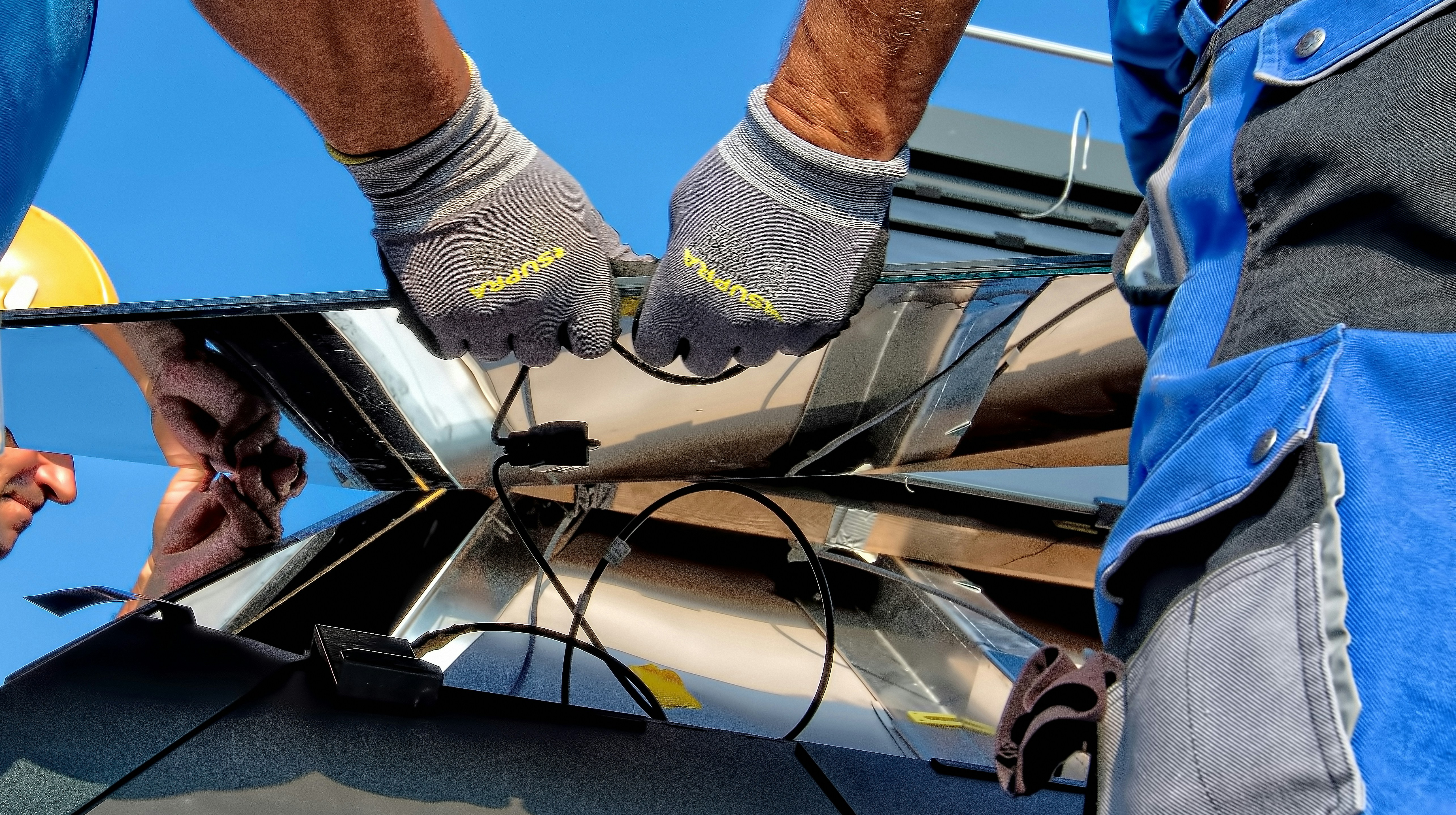 Solar Panel Maintenance Image
